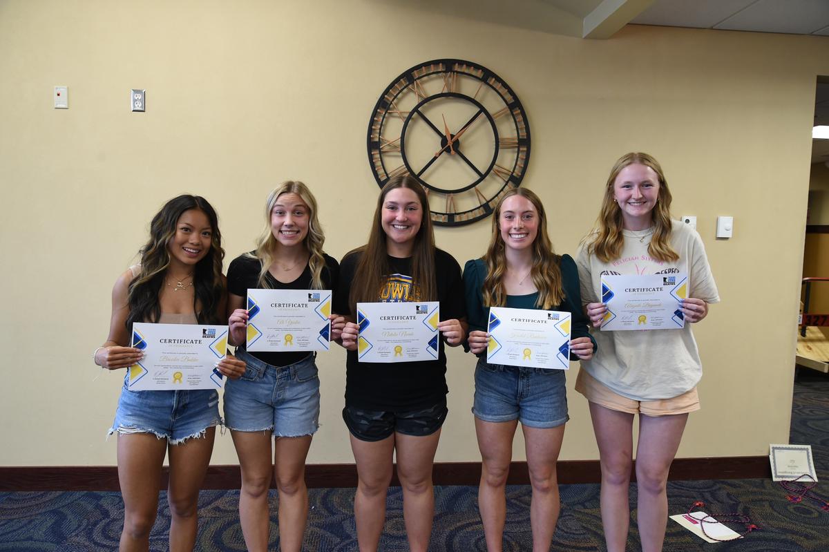 Five NW MN teen traffic safety certificate recipients